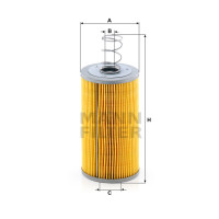 Фильтр масляный MANN-FILTER H 941/2 X
